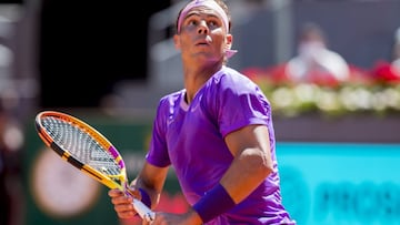 Nadal: "Estoy en Madrid, no pienso en Roland Garros"