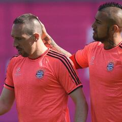 El rol secreto de Vidal para que Pulgar le cediera el '7' a Ribéry