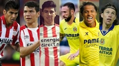 PSV y Villarreal, los europeos con más mexicanos en la historia