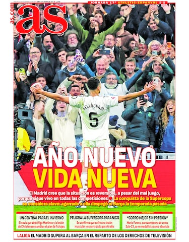 Las portadas de AS de diciembre