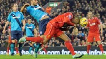 Johnson marcó así el gol del triunfo.