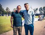 Cuauhtémoc Blanco visitó al Club América