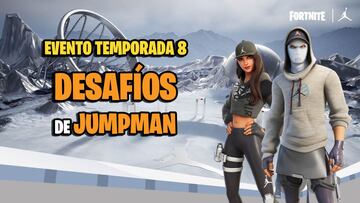 Fortnite: gu&iacute;a de desaf&iacute;os de Jumpman; todas las recompensas