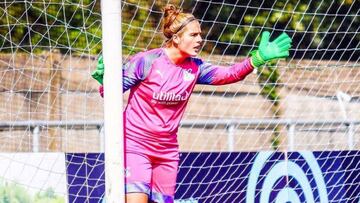 Lucy Gillet, portera del Crystal Palace.