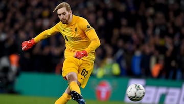 Liverpool shot-stopper Kelleher beams after EFL Cup win