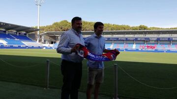 Mosquera, en su presentación.