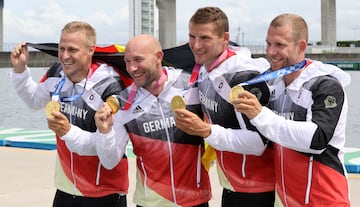 Muy de cerca, Francia es seguida por Alemania. Los teutones han conseguido 830 medallas totales, 251 de oro, 280 de plata y 299 de bronce.