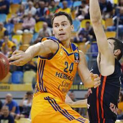 El Gran Canaria se da un festín con un gran Kyle Kuric