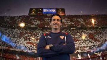 Unai Emery, entrenador del Sevilla.