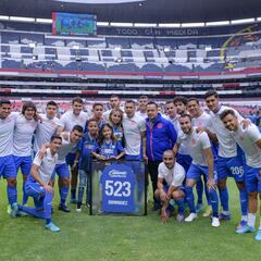 Cruz Azul realiza homenaje a Julio Cesar Domínguez