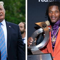 "Truzz Trump": Lamar Jackson y Donald Trump intercambian tuits