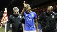 Francisco Meza sufre ruptura de ligamentos