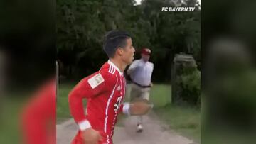 Cuando James salta al campo nadie se salva, ni Forrest Gump