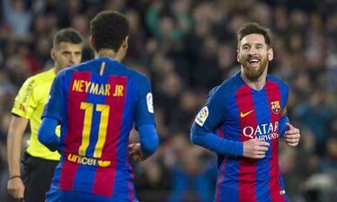 Lionel Messi leads the LaLiga Pichichi top scorers table