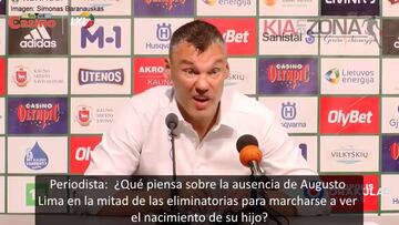 La paternidad seg¨²n Jasikevicius: su respuesta dej¨® planchado al periodista