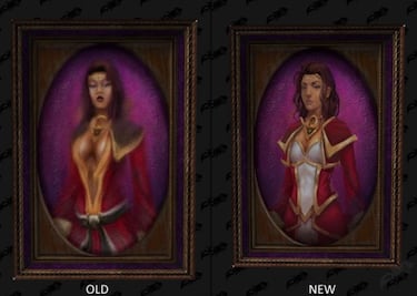 World of Warcraft sustituye dos cuadros con contenido sexual