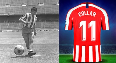 Uno de los más grandes en la historia del Atlético. Juntó a Peiró formó el ala infernal. Estuvo en el club desde 1952 a 1969. En total, 470 encuentros y 105 goles. Extremo rápido y con desborde, ganó una Liga, tres Copas y una Recopa de Europa. Dos de las tres Copas fueron al Real Madrid, en el Bernabéu, las primeras del Atlético. E igual sucedió con la Recopa, el primer trofeo europeo de la entidad madrileña.