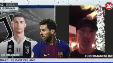 Liberman analiza la marcha de CR7 y deja un recado a Messi