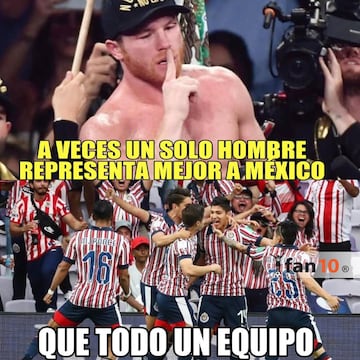 Los memes del Canelo que duran más que Rocky Fielding