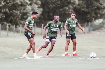 Atlético Nacional tuvo su primer entrenamientos antes de enfrentar a Millonarios en la Florida Cup. Los verdes trabajaron en el Omni Champions Gate.