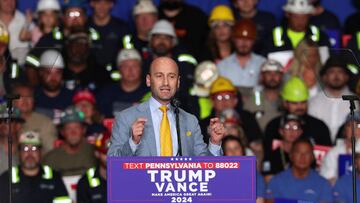 Stephen Miller started confidently when making bold statements over crime comparisons, but quickly lost control when challenged.