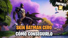Batman Cero en Fortnite: as&iacute; son su skin y sus recompensas de los c&oacute;mics