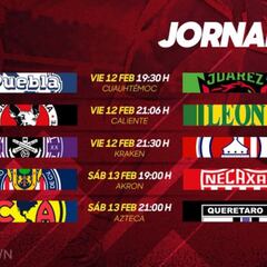 Liga MX: Fechas y horarios del Guardianes 2021, Jornada 6