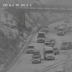 La borrasca Juan provoca cortes de tráfico: carreteras afectadas, nevadas y última hora del temporal