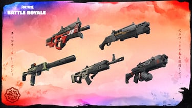 Todas las armas y objetos nuevos de Fortnite Capítulo 6 Temporada 1