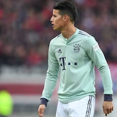 James es seria duda por un endurecimiento muscular