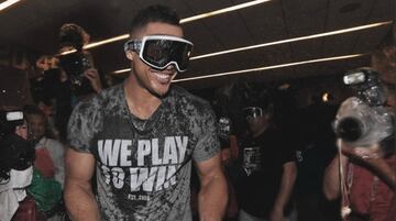 Así se vivió la celebración de los Yankees al ganar el Wild Card