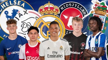 El gol por castigo: los 'killers' de la Youth League por los que se pelearán los grandes de Europa