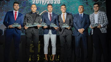 El quinteto de la campa&ntilde;a 2018-2019.