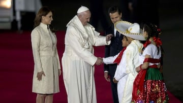 Así fue la única visita del papa Francisco en México