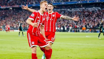 James - Kimmich, la dupla que sorprendió en el Bayern