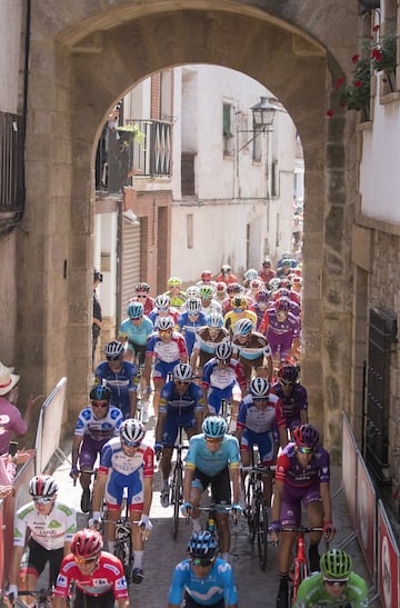 La sexta etapa de la Vuelta a España en imágenes