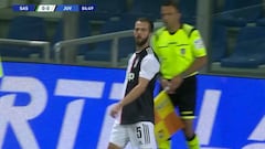 Como el Liverpool: la vivaz acción de Pjanic en un córner