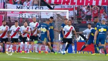 Dolerá en River: elegido mejor gol uno de Boca en su campo, impresiona el silencio de la cancha