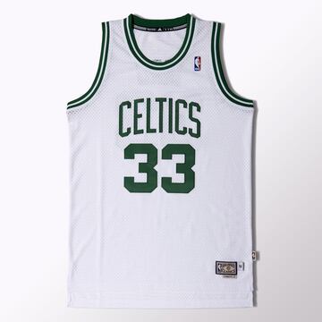 Camiseta de Larry Bird, de los Boston Celtics.