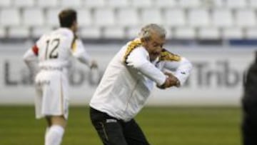 David Vidal durante su etapa en el Albacete.