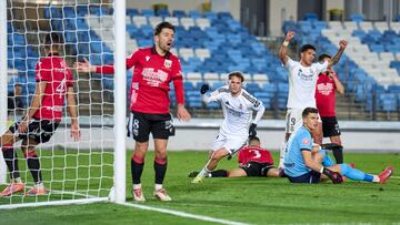 18/01/26 PARTIDO ENTRE EL REAL MADRID B CASTILLA Y EL MERIDA CELEBRADO EN EL ESTADIO ALFREDO DI STEFANO
1-1 GOL YAÑEZ