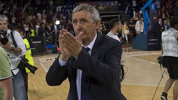 Pesic no podrá agradecer mañana a los grupos de animación del Palau el apoyo que brindan a su equipo.