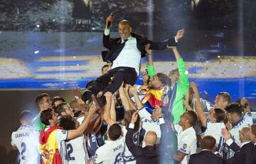 Zinedine Zidane, tras la final de Cardiff