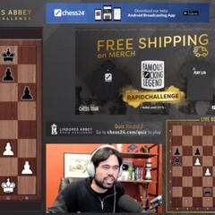 Nakamura primer semifinalista, Ding Liren y Yu Yangyi, al tercero