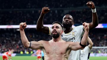 Dani Carvajal y Antonio Rudiger