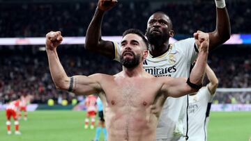 Dani Carvajal y Antonio Rudiger