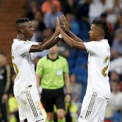 Vinicius y Rodrygo, agitadores