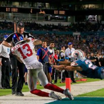 Odell Beckham, el más talentoso jugador en la carrera por la NFC Este.