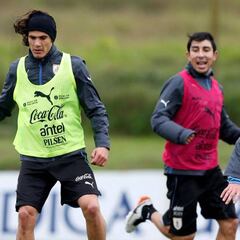 Cavani: "Godín me dijo que le gustaría que fuera al Atleti"