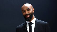 FILE PHOTO: Soccer Football - Europa League - Round of 32 draw - Nyon, Switzerland - December 16, 2019   Frederic Kanoute during the draw   REUTERS/Denis Balibouse/File Photo